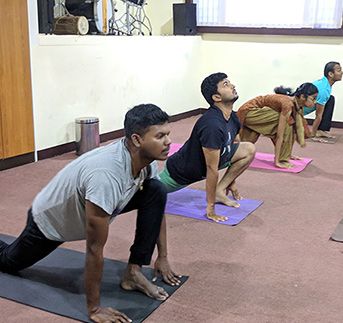 Yoga at workplace