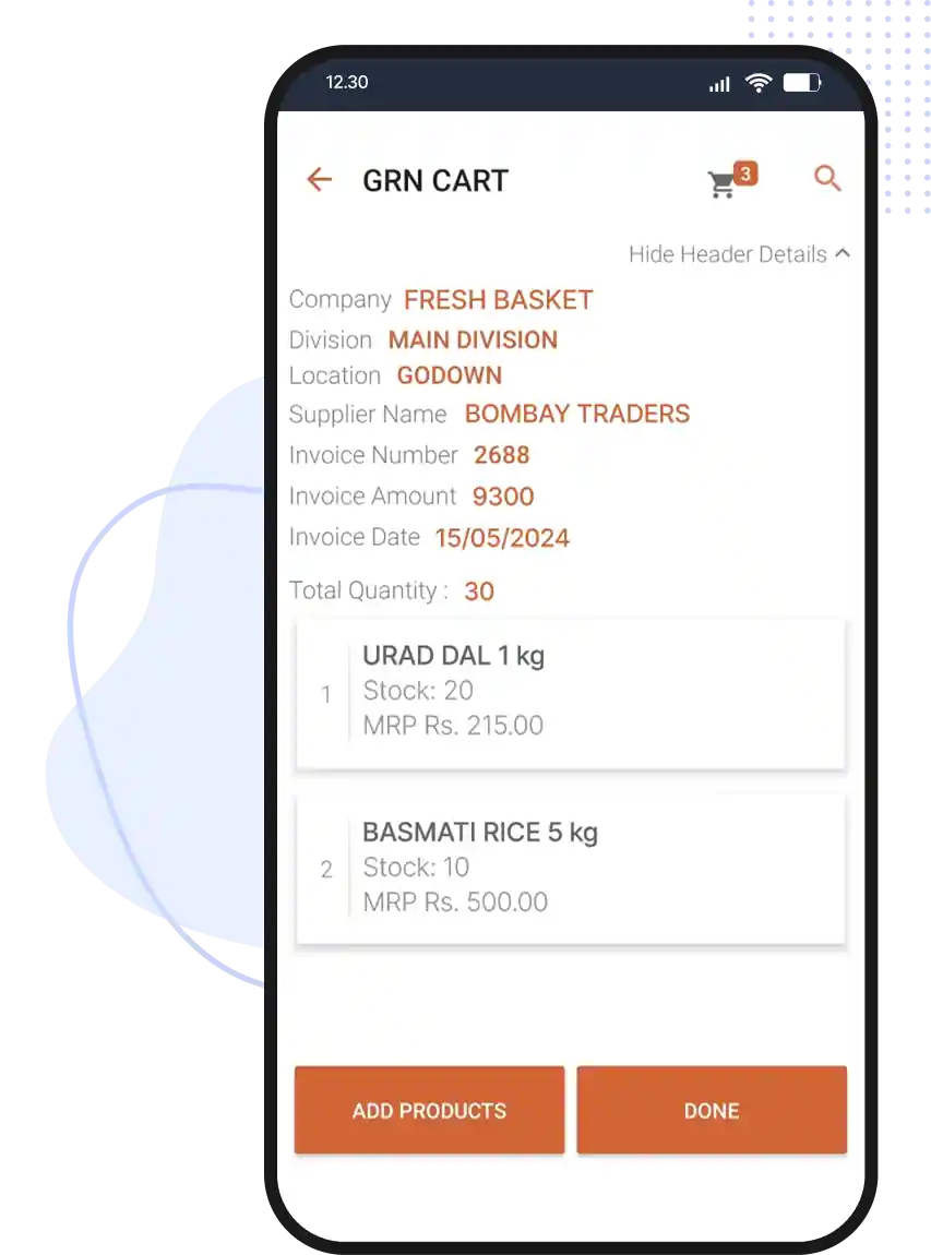 Gosure GRN Mobile Application