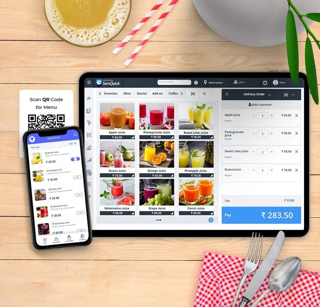 Juice Bar POS System