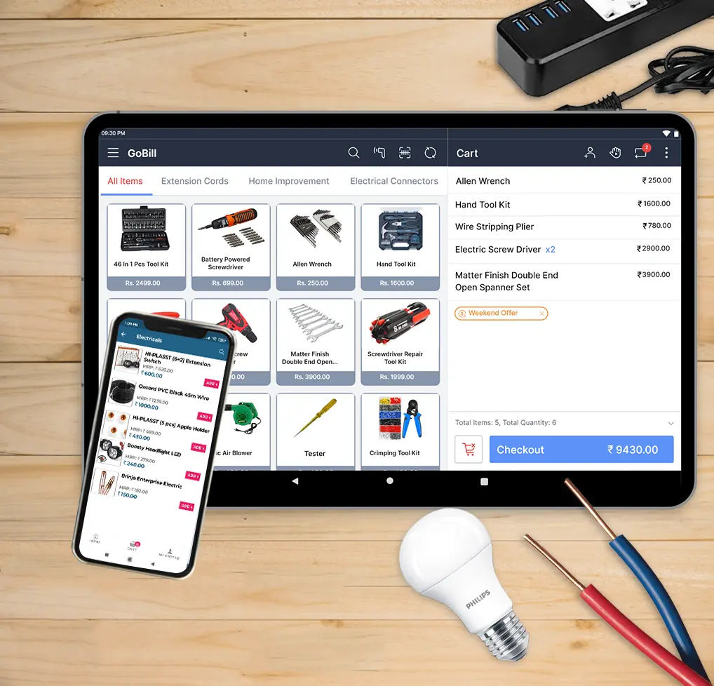 Electrical shop billing software Electrical shop billing software