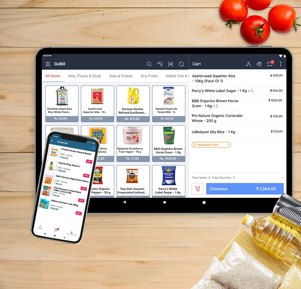 Grocery billing software